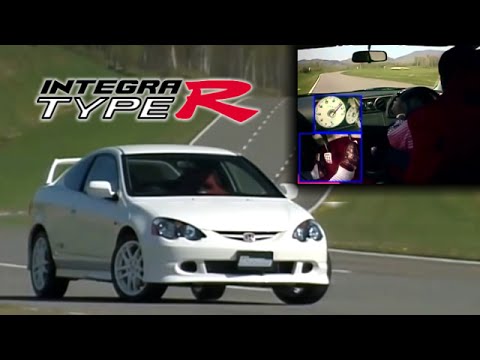 [ENG CC] Integra Type R DC5 - full lap on Honda's Takasu test track ...