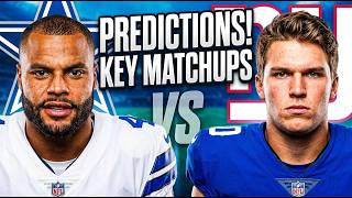 Cowboys vs Giants Week 1: Predictions, Key Matchups & Everything You Need To Know