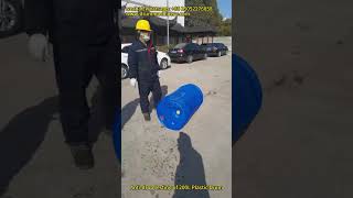 Anti drop testing of 200L Plastic Drum