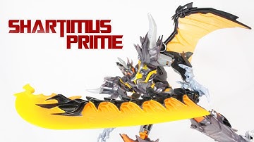 Transformers Prime Beast Hunters Predaking 2014 New Voyager Class Action Figure Review