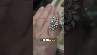 $10M GREEN DIAMOND RING!