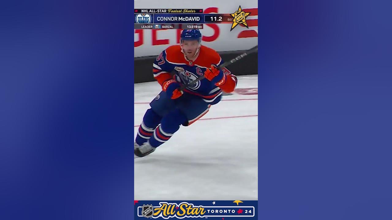 McDavid ZOOMS in Fastest Skater 🤩🏎️🏒