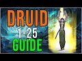 Starsurge lvl 1 phase one druid 125 leveling guide sod wow