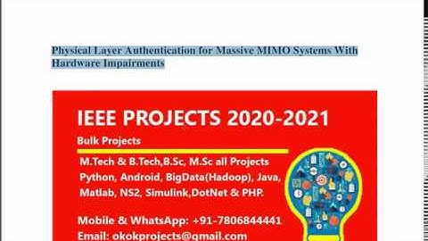 Physical Layer Authentication for Massive MIMO Systems With Hardware Impairments