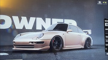 1997 Porsche 911 Carrera S Customization in Need for Speed Unbound on PS5