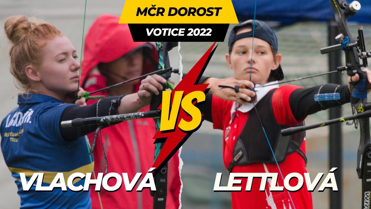 Rozálie Vlachová x Nikola Lettlová (souboj o zlato) - juniorky, MČR dorostu Votice 2022