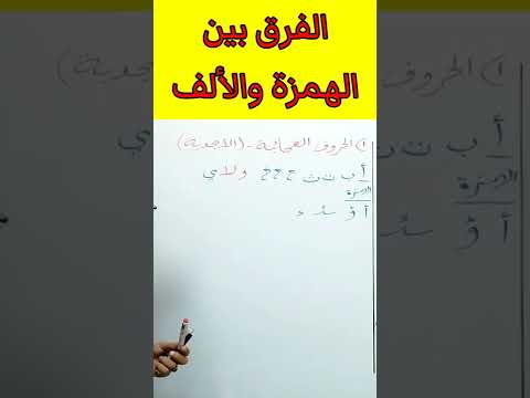 The Difference Between Hamza And Alif Shorts 