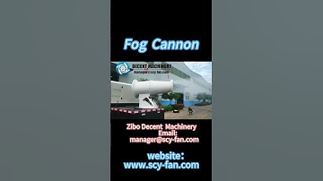 What Are the Key Components of a Fog Cannon System?  #sustainableengineering #decent #fog #zibo