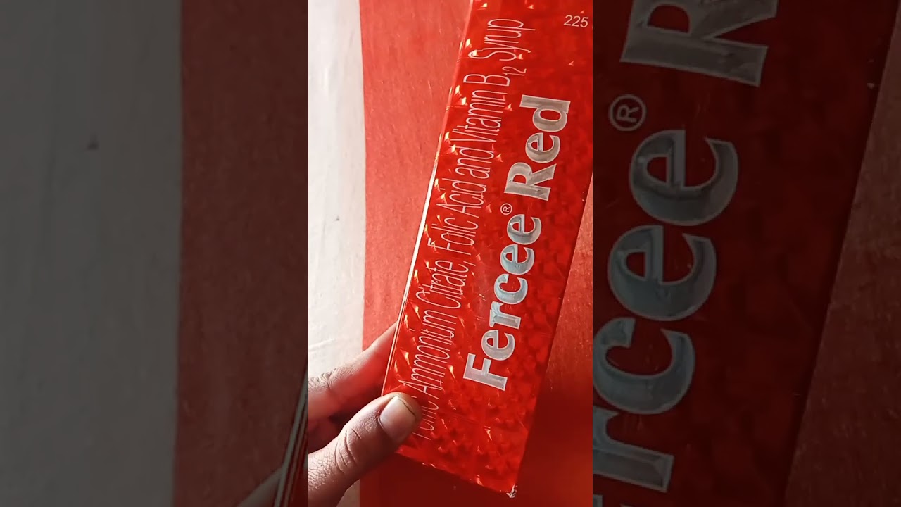 शरीर में खून बढ़ाने की दवा /Fercee Red in. Hindi mein jankari,,