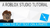 How To Add Words Name To A Humanoid In Roblox Tutorial Youtube - how to add words name to a humanoid in roblox tutorial