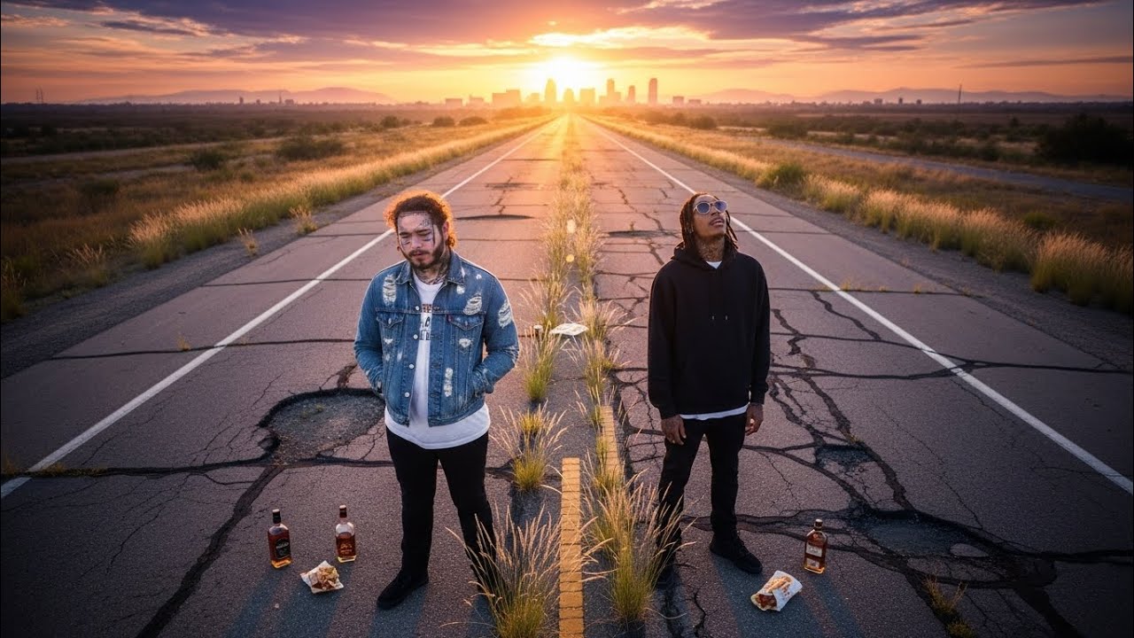 Wiz Khalifa ft. Post Malone Long Way Till We Meet Again lyrics video 