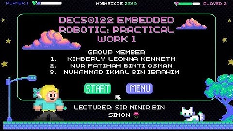 DEC50122 Embedded Robotic- Practical Work 1 🤖