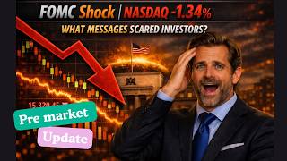 FOMC Shock! NASDAQ Drops –1.34% | Fed’s Hawkish Tone Spooks Investors | Global Market Pulse Daily