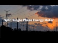 Circuitsetup split singlephase energy meter