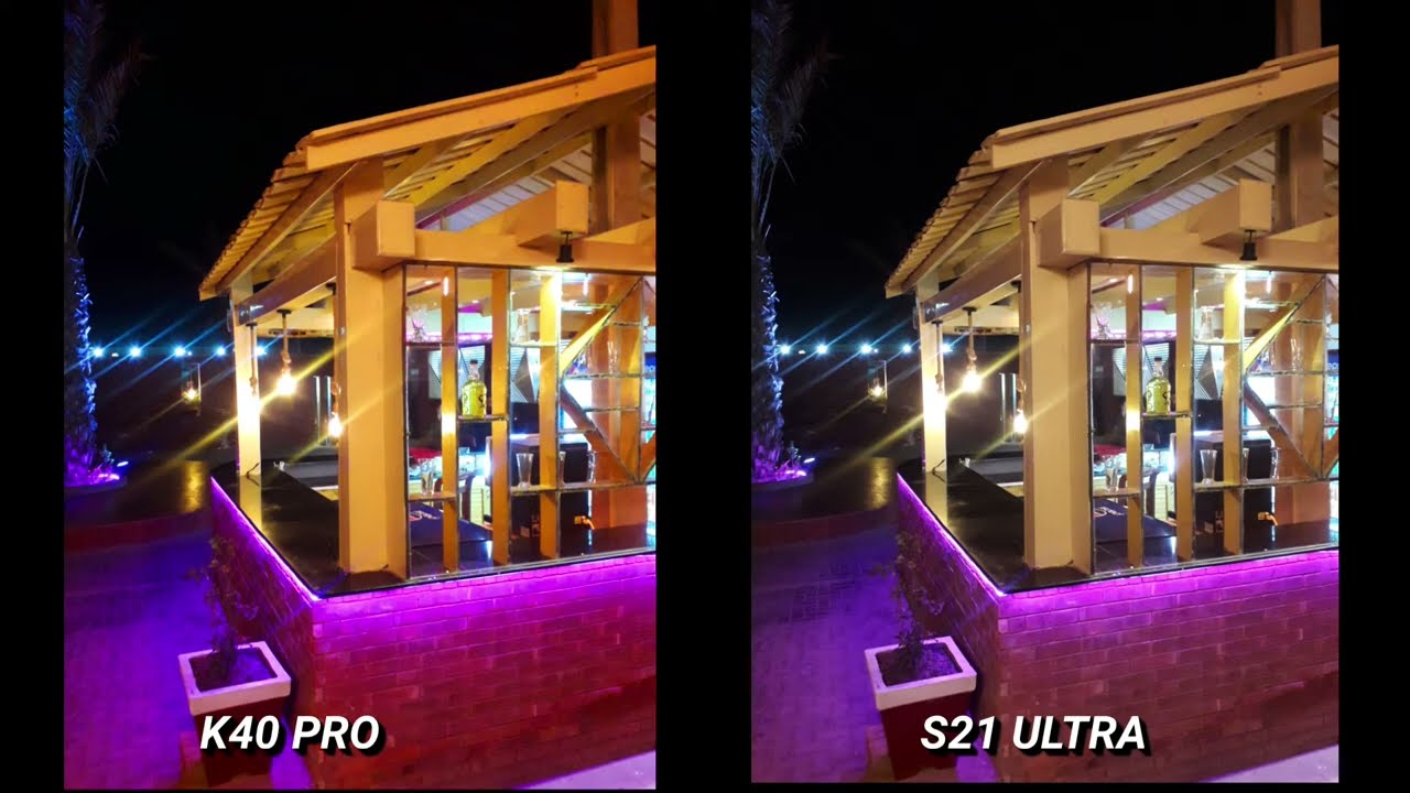 Redmi K40 Pro vs Samsung Galaxy S21 Ultra Camera Test