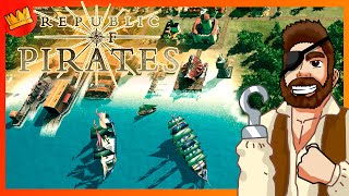 DOMINE OS MARES! Construindo CIDADES PIRATAS! 🏴‍☠️ Republic of Pirates