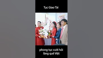 Tục Giao tài - phong tục cưới hỏi làng quê Việt  #cover #music #rap