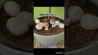 two cute miniature doll from mesho #meeshofinds#home #homedecorideas#homedecor #decocraft#decoritem
