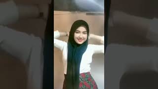 Hijab Cantik putih berisi #shorts