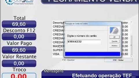 Connect PDV (PAF-ECF, TEF DEDICADO)