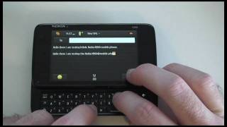 Nokia N900 Mobile Phone - part 3 - Internet Browser and SMS Texting