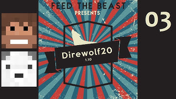 Direwolf20 1.10, Episode 3 - "Slime Time"