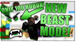 Roblox - Beast Mode has never been more affordable! For the next four hours  ONLY, collar these beastly bandanas for only TEN Robux each!  roblox.com/catalog/