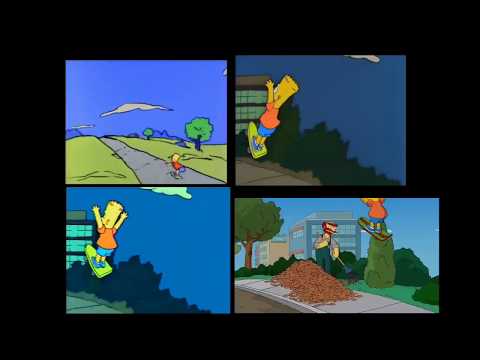 The Simpsons Intro Comparasion [1989-1990-1991-2008]