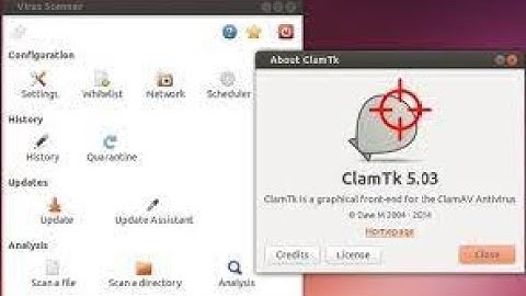ClamTK: The best antivirus software for linux (Its free)
