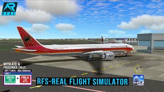 RFS - Real Flight Simulator- São Paulo to Angola||Full Flight||B777||TAAGAngola||FullHD||RealRoute