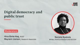 Digital democracy and public trust