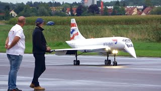 LARGEST RC CONCORDE DISPLAY FLIGHT @ JETS &amp; PROPS 2022