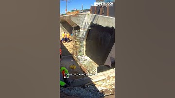 PORTAL FRAME JACKING | 3.5 hours in 15 seconds | Tallinn, Estonia, 2025