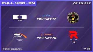 Dk Vs Bfx Hle Vs Kt 2025 Lck