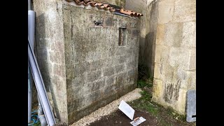 Lime Rendering the outside Bathroom wall. Kitchen Tops, & painting. on our 204 year old French House by Our French House Renovation 8,337 views 1 month ago 20 minutes