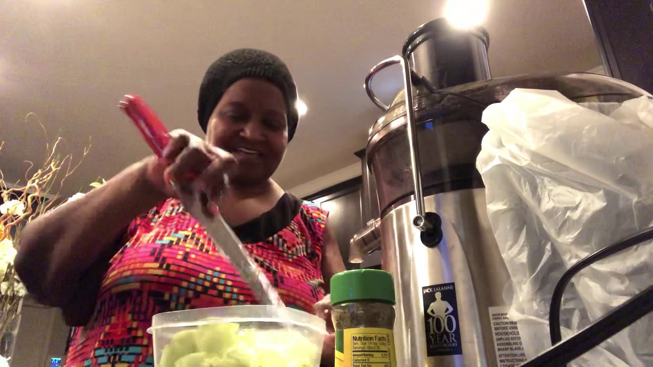 Juicing again/cucumber salad Part 2