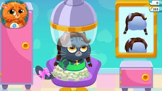 Bubbu My Virtual Pet Cat 🐱 Hair Care & Makeover | Fun Game for Kids screenshot 5