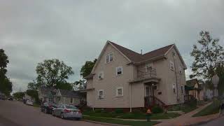 4K Dash Cam - Memorial Day Weekend 2024 - Racine Wisconsin Near South Side Inner City