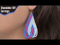 Chandelier Brick Stitch Earrings - Tutorial
