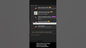 How to setup Python scripting in Unreal Engine 5