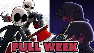 Funkin' Corruption: REIMAGINED | EVIL Boyfriend VS Eteled FULL WEEK (Unofficial)