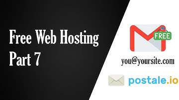 How to get a custom email domain for free - Part 7 | create free email address with postale.io