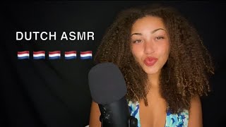 ASMR | Repeating DUTCH Trigger words 🇳🇱 | Relaxing Whispers