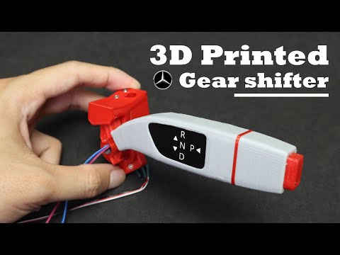 3D Printed Mercedes Benz gear shifter | The H Lab