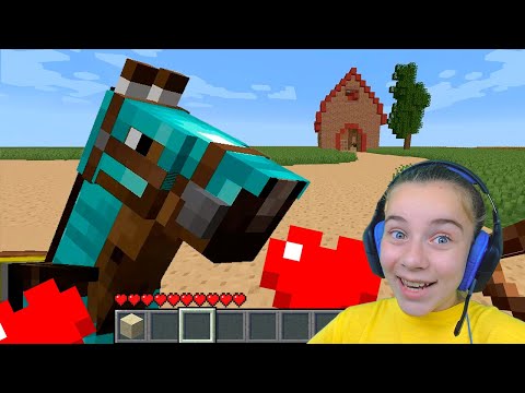 Видео: Как приручить ЛОШАДЬ в MINECRAFT!