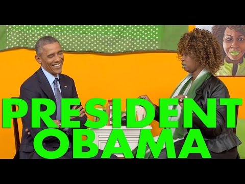 GloZell's Interview with President Obama