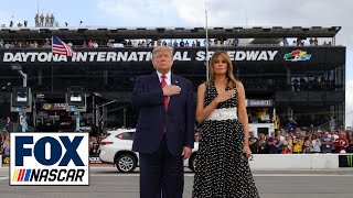 President Donald Trump attends 2020 Daytona 500 as Grand Marshal | FULL VIDEO | NASCAR ON FOX