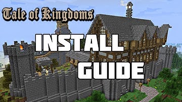 Minecraft 1.0.0 - How to Install Tale of Kingdoms Mod