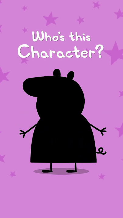 Can you guess who this is? #PeppaPig #Shorts