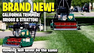 BRAND NEW California Trimmer REEL MOWER! Classic Standard 20 in 7 Blade Briggs & Stratton EPIC!